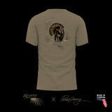 'Osceola Standoff' - Performance Short Sleeve Shirt - POD