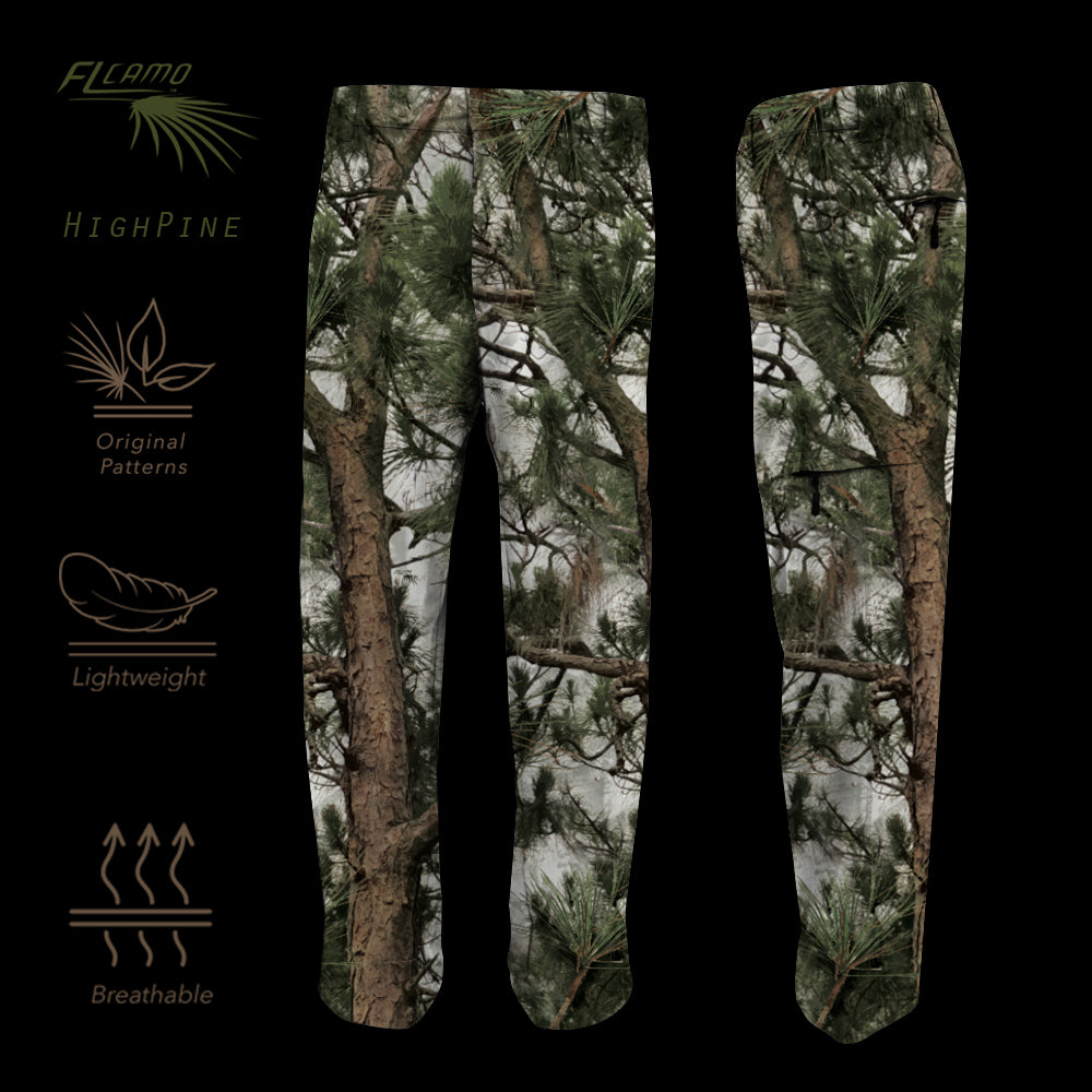 Ultra Lightweight Performance Pants - FL Camo HighPine – FL Camo