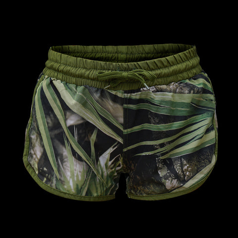 Ultra Lightweight Performance Women's Shorts - FL Camo Palmetto
