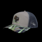 "True Osceola" - FL Camo Palmetto Turkey Trucker Hat