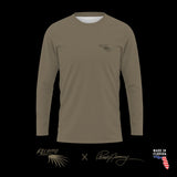 'Osceola Standoff' - Performance Long Sleeve Shirt - POD