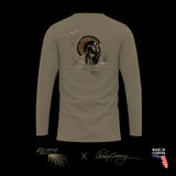 'Osceola Standoff' - Performance Long Sleeve Shirt - POD