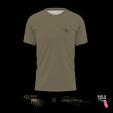 'Osceola Standoff' - Performance Short Sleeve Shirt - POD