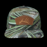 "Antler Patch" - FL Camo Palmetto Trucker Hat