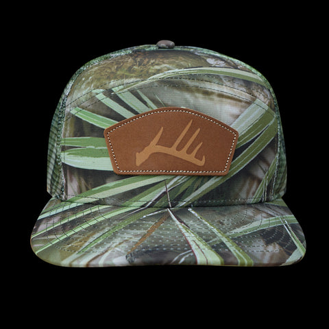 "Antler Patch" - FL Camo Palmetto Trucker Hat