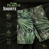 Ultra Lightweight Performance Shorts - FL Camo Palmetto