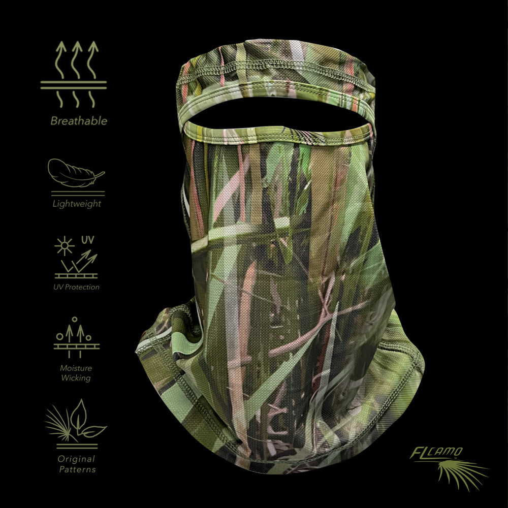 Breathable Mesh Loose Fit Mask - FL Camo Glades – FL Camo