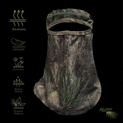 Breathable Mesh Loose Fit Mask - FL Camo Hammock