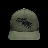 FL Camo Ultra Lightweight Perforated Hat - Olive Green