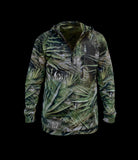 “Flex-Fleece”, 1/4 zip hoodie -FL Camo Palmetto