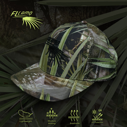 Ultra-lightweight Perforated Palmetto Hat