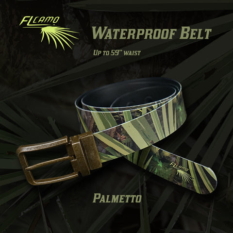 Waterproof Belt - FL Camo Palmetto