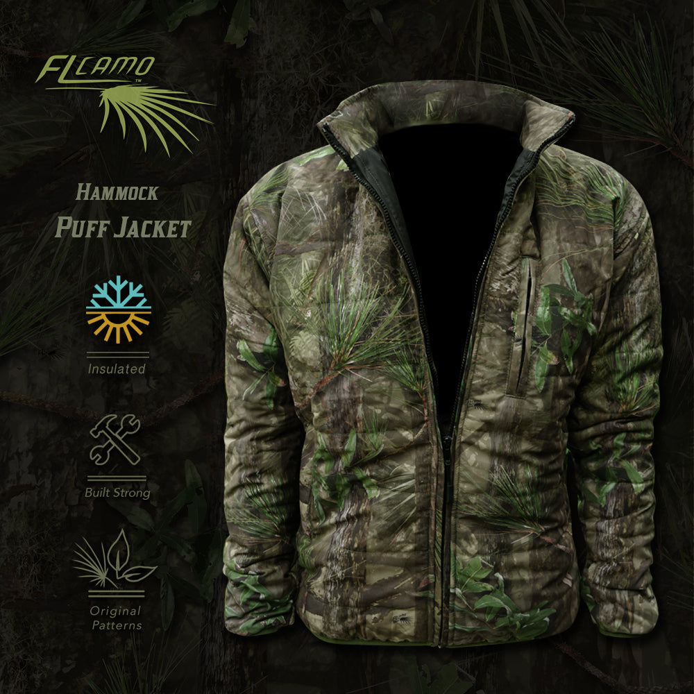 Shell Jacket Heavy Fleece Lined - FL Camo Hammock – FL Camo - Florida and  The South's premier camo patterns and gear.