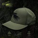 FL Camo Ultra Lightweight Perforated Hat - Olive Green
