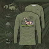 Ghost Green Palmetto - "Camp Dreams" - Performance Long Sleeve Shirt