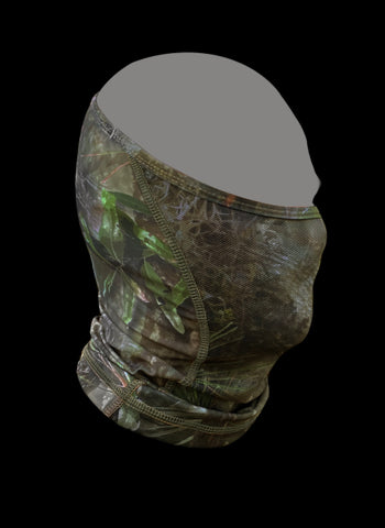 Vented face and neck cover - FL Camo Hammock