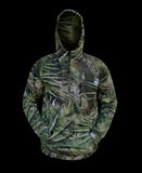 “Flex-Fleece”, 1/4 zip hoodie -FL Camo Palmetto
