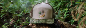 LIMITED EDITION- “FLORIDA BUCK” FL Camo Hammock Hybrid Trucker Hat