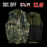 Reversible Puff Vest - Palmetto