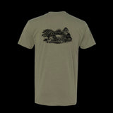 "The Woodsman" FL Camo Light Olive T-Shirt