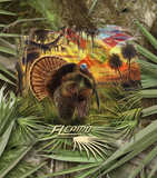 "Pure Florida" Osceola Turkey T-Shirt - Palmetto Pattern