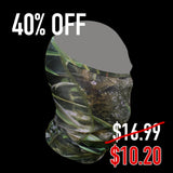 Vented face and neck cover- FL Camo Palmetto