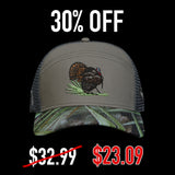 "True Osceola" - FL Camo Palmetto Turkey Trucker Hat