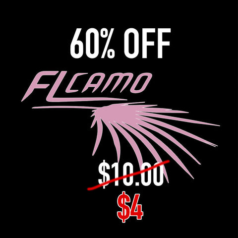 Pink Vinyl FL CAMO Decal