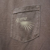 "The Florida Sportsman" Comfort Colors Pocket T-Shirt- Espresso