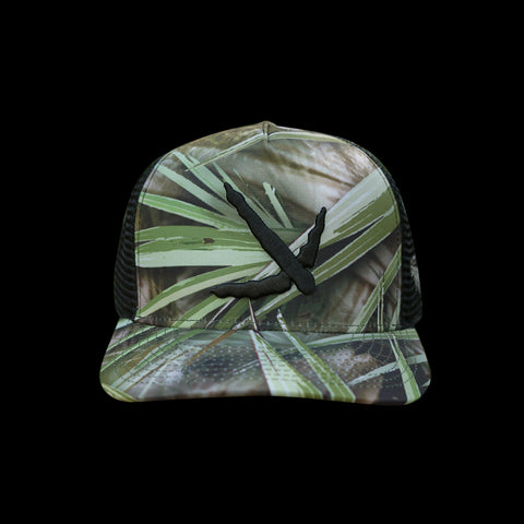 Classic Turkey Track Trucker hat - FL Camo Palmetto