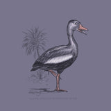 Sketch Series - Black Bellied Whistling Duck - Purple