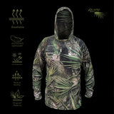 NEW- YOUTH Palmetto Lightweight Performance Long Sleeve Hooded shirt