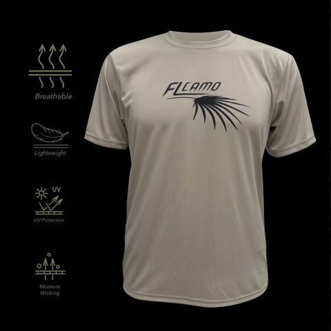 NEW - FL Camo Logo shirt - Performance Tan