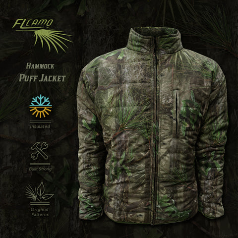 Insulated Puff Jacket- FL Camo Hammock