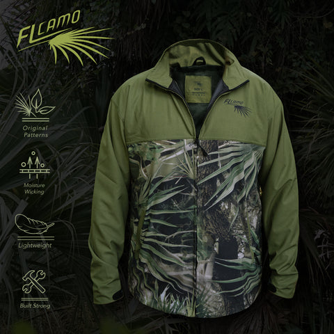 Lightweight Shell Jacket- FL Camo Palmetto / Olive too