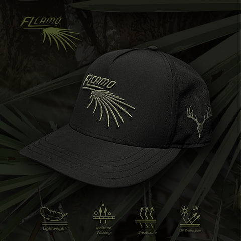 Ultralight Performance FL Camo “Black Buck” Hat